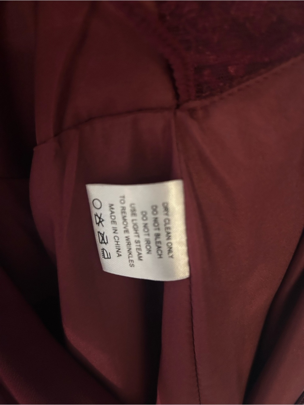 Azazie Ginger Allure Cabernet Maxi Dress NWT - Picture 14 of 15